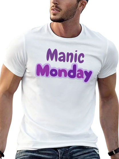 Camiseta Negra Manic Monday Estilo Casual