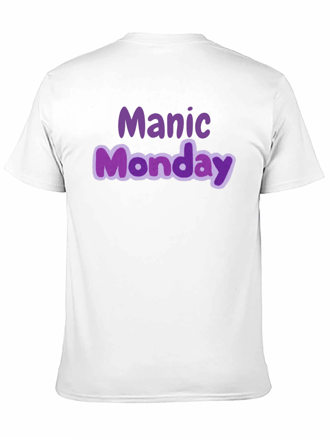 Camiseta Negra Manic Monday Estilo Casual