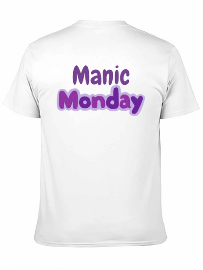 Camiseta Negra Manic Monday Estilo Casual