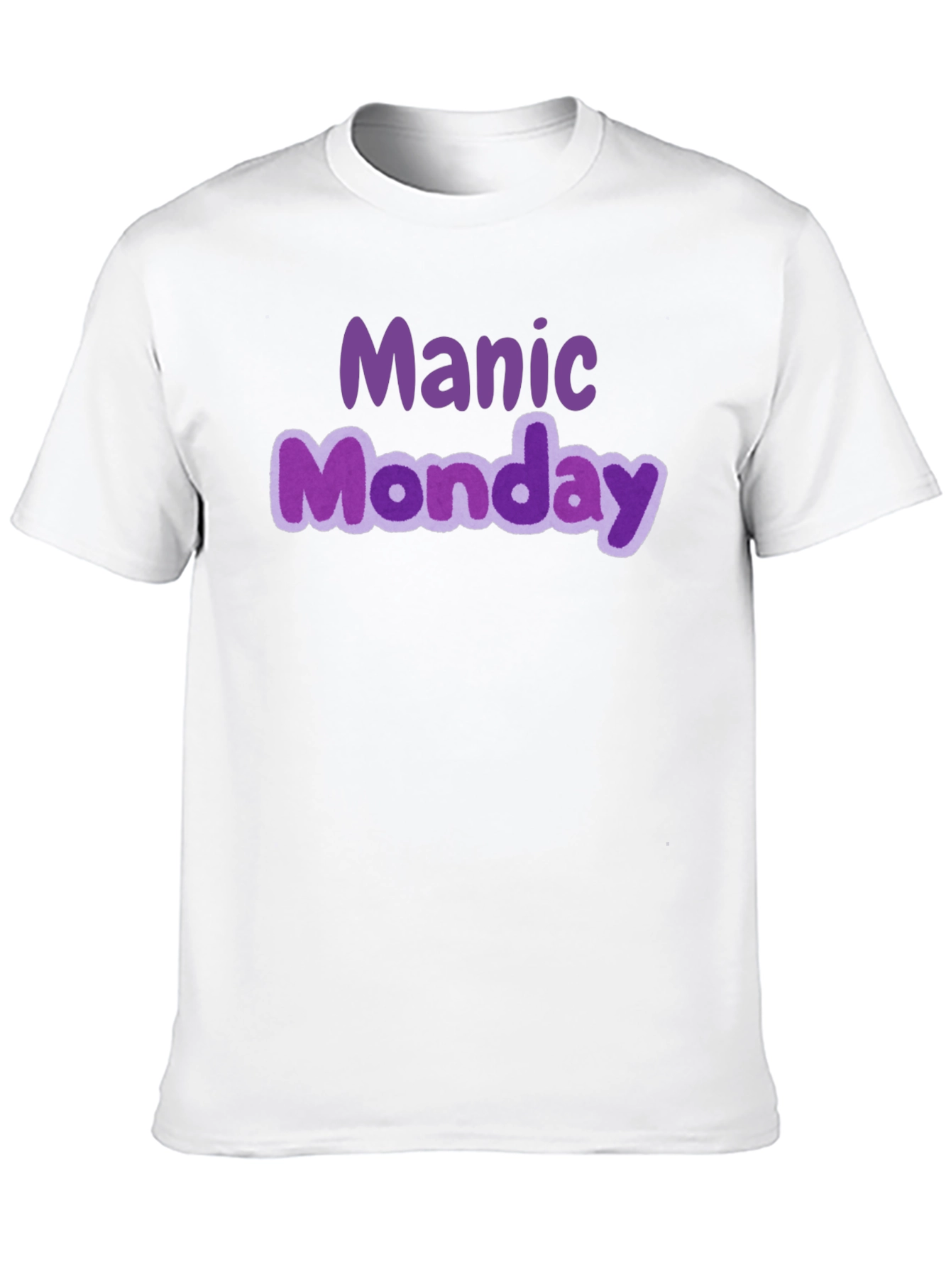 Camiseta Negra Manic Monday Estilo Casual