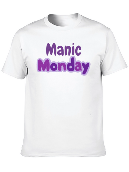 Camiseta Negra Manic Monday Estilo Casual
