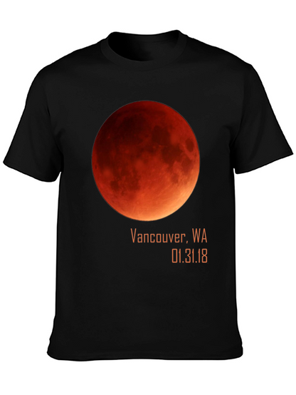Camiseta Eclipse Lunar Vancouver WA 01.31.18