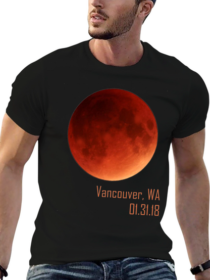 Camiseta Eclipse Lunar Vancouver WA 01.31.18