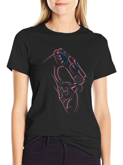 Camiseta Negra Diseño Pantera