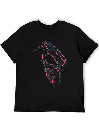Camiseta Negra Diseño Pantera