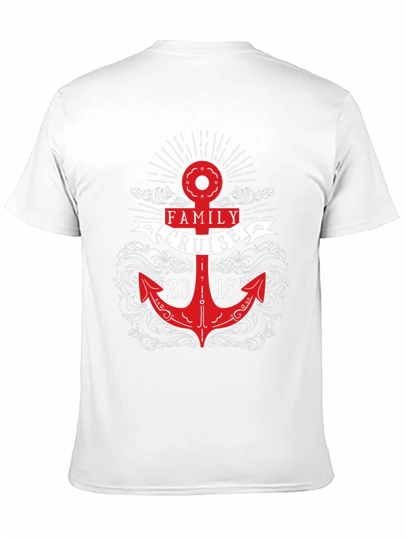 Camiseta Negra Crucero Familiar 2018