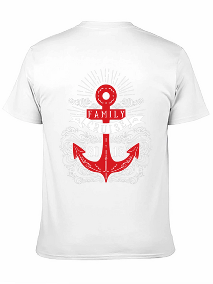 Camiseta Negra Crucero Familiar 2018