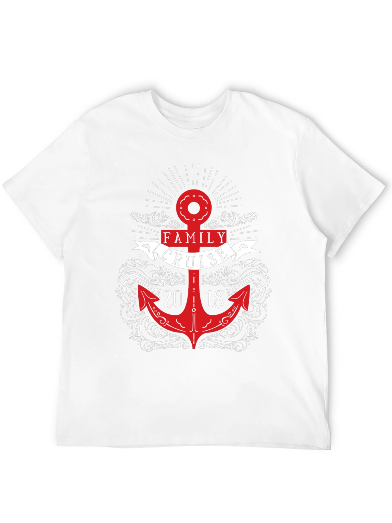 Camiseta Negra Crucero Familiar 2018