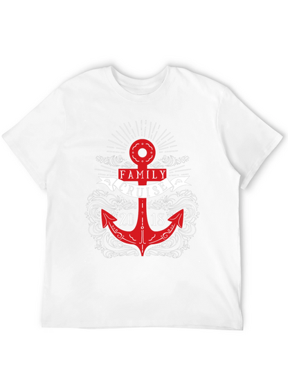 Camiseta Negra Crucero Familiar 2018