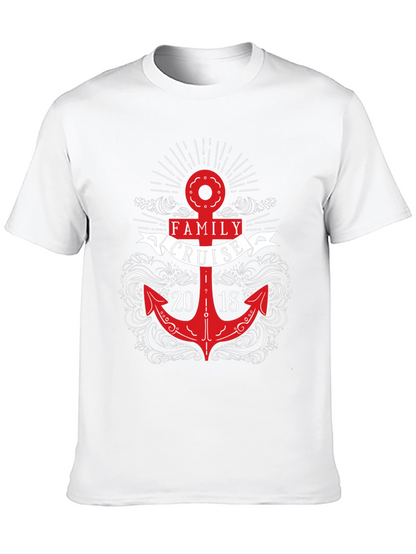 Camiseta Negra Crucero Familiar 2018