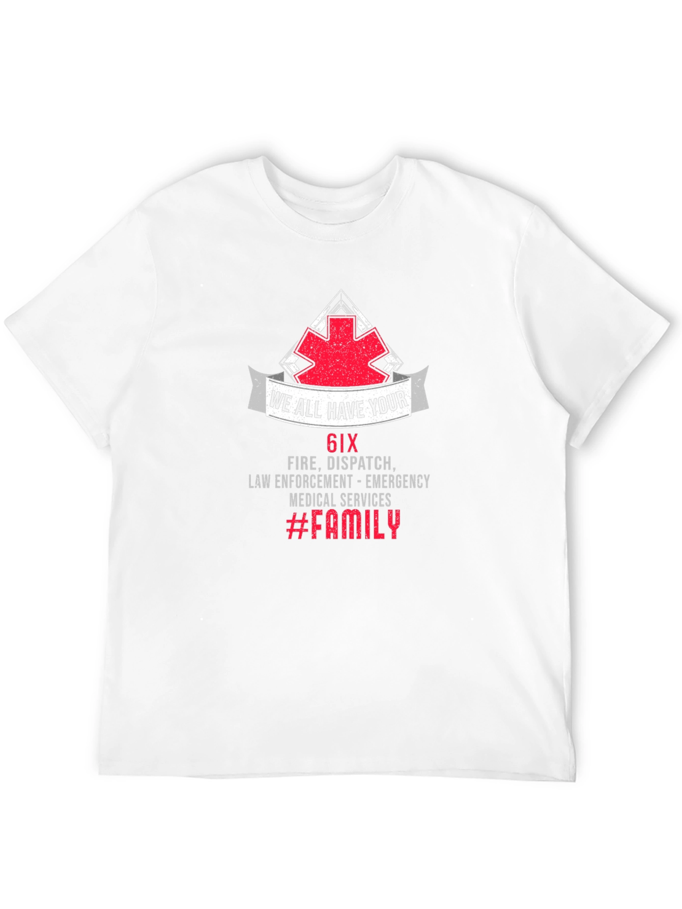 Camiseta Negra 6IX Family