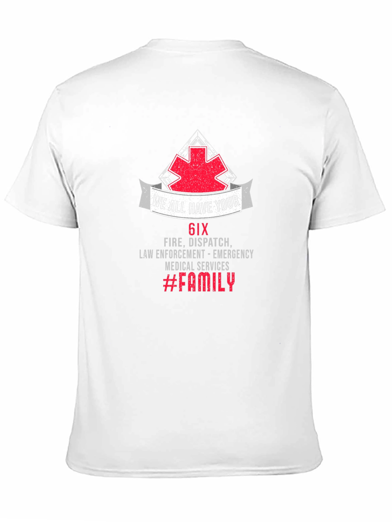 Camiseta Negra 6IX Family
