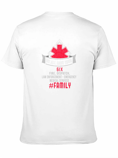 Camiseta Negra 6IX Family