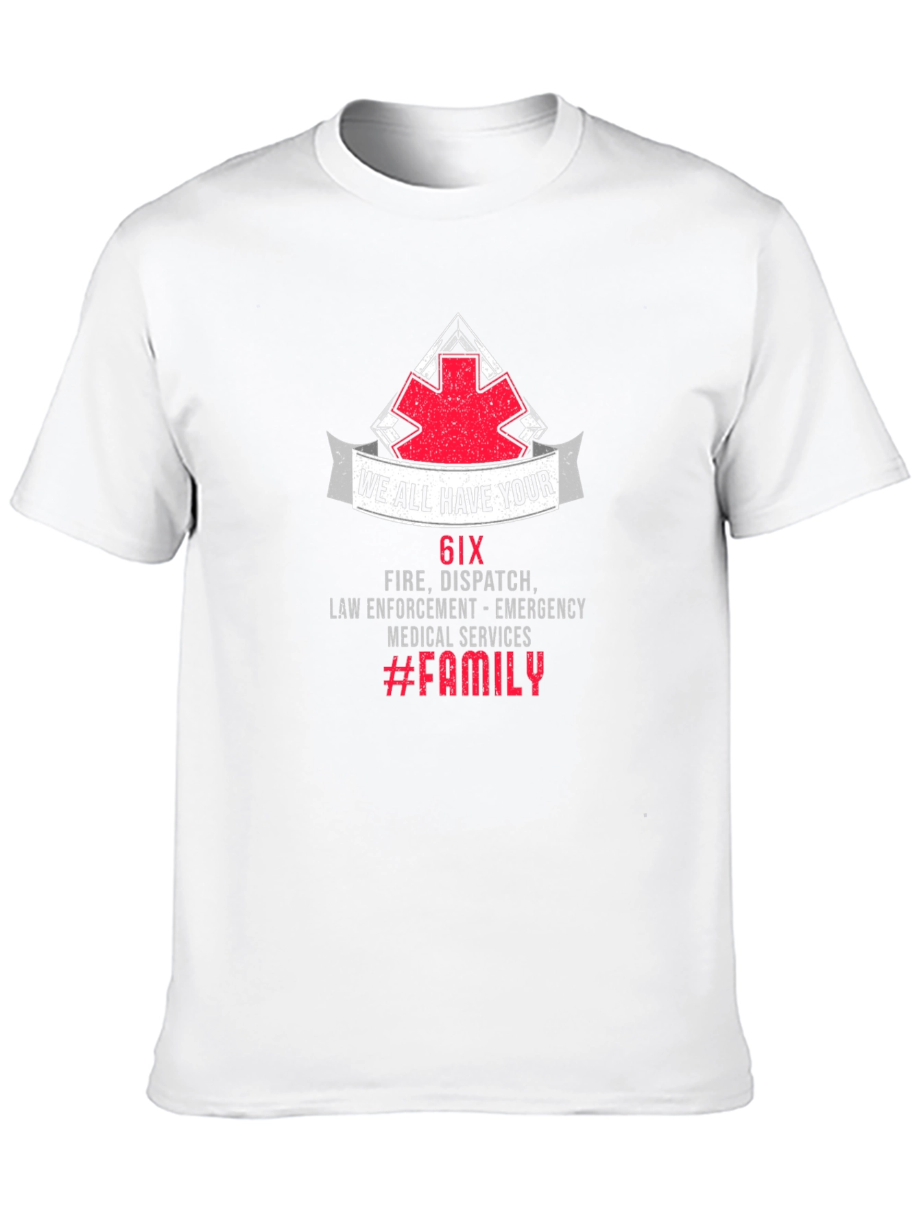 Camiseta Negra 6IX Family