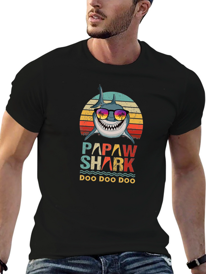 Camiseta Papaw Shark Doo Doo Doo