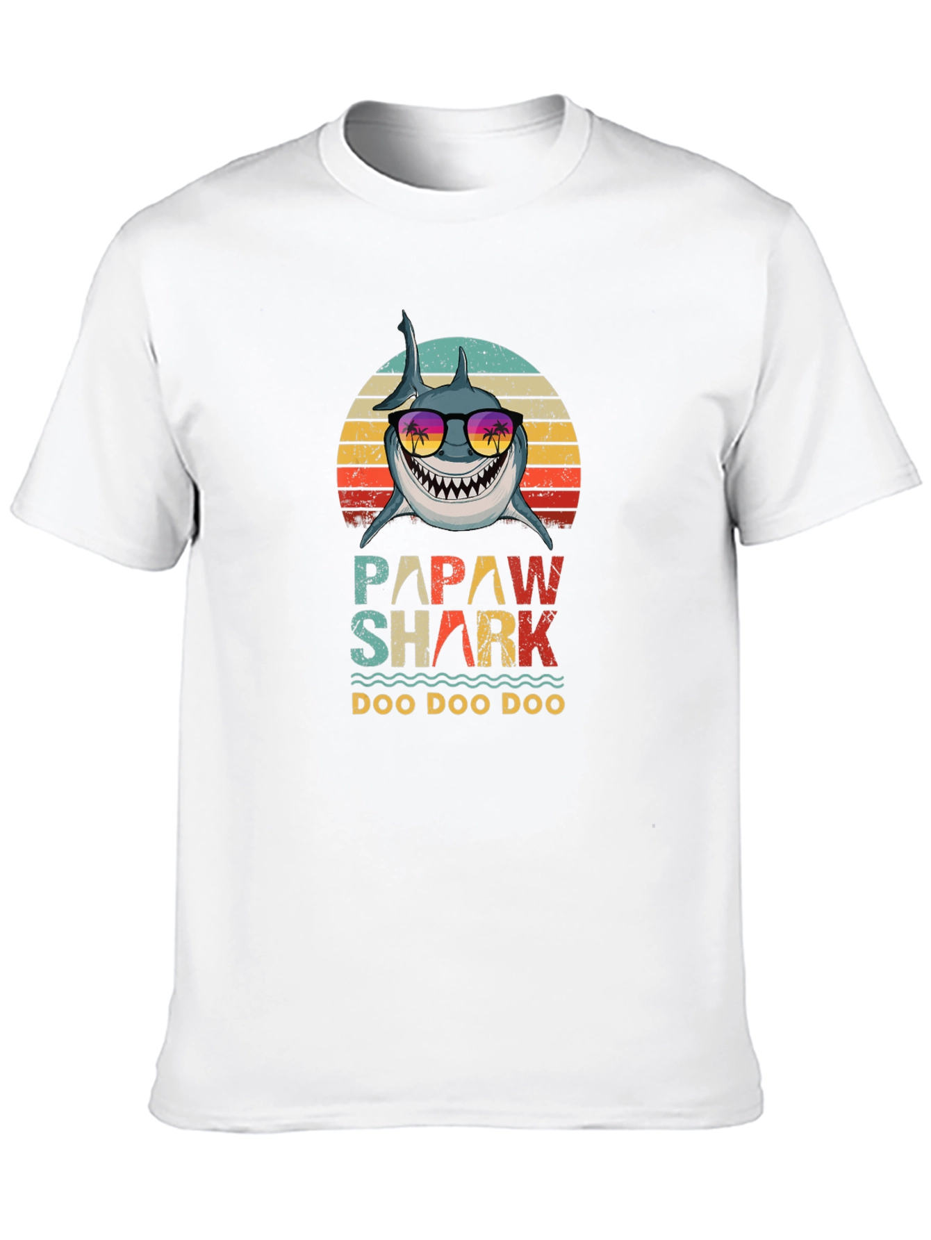 Camiseta Papaw Shark Doo Doo Doo