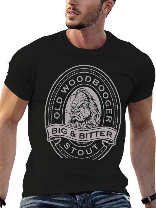 Camiseta Negra Old Woodbooger Stout Big & Bitter
