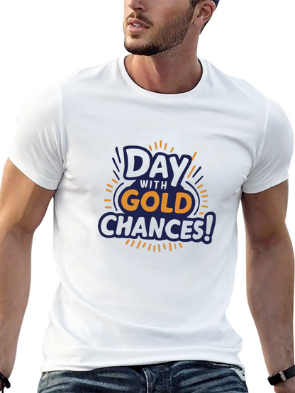 Camiseta Negra Día de Oro