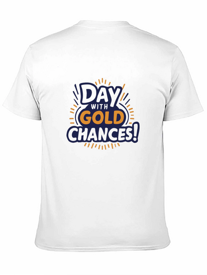 Camiseta Negra Día de Oro