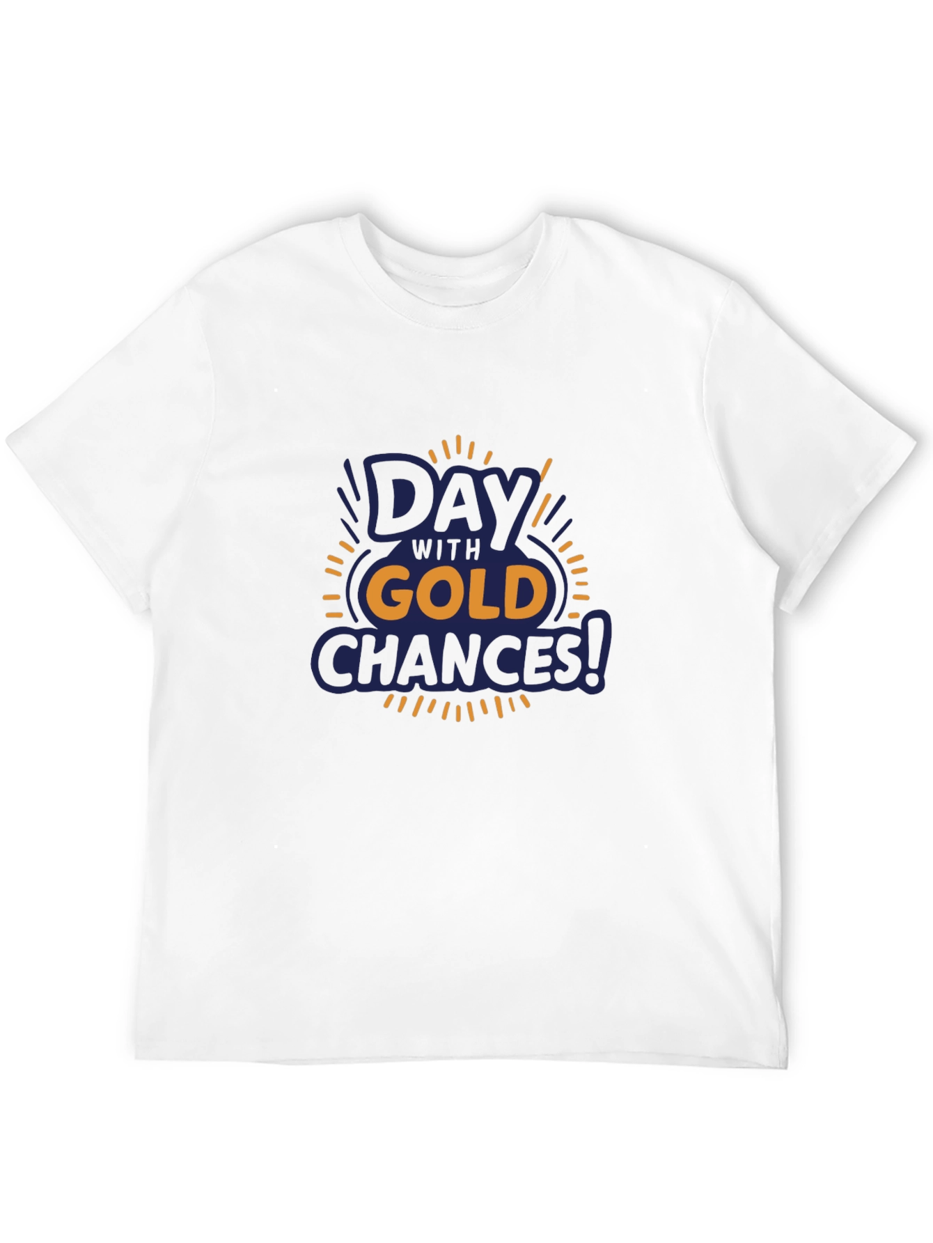 Camiseta Negra Día de Oro