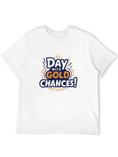 Camiseta Negra Día de Oro