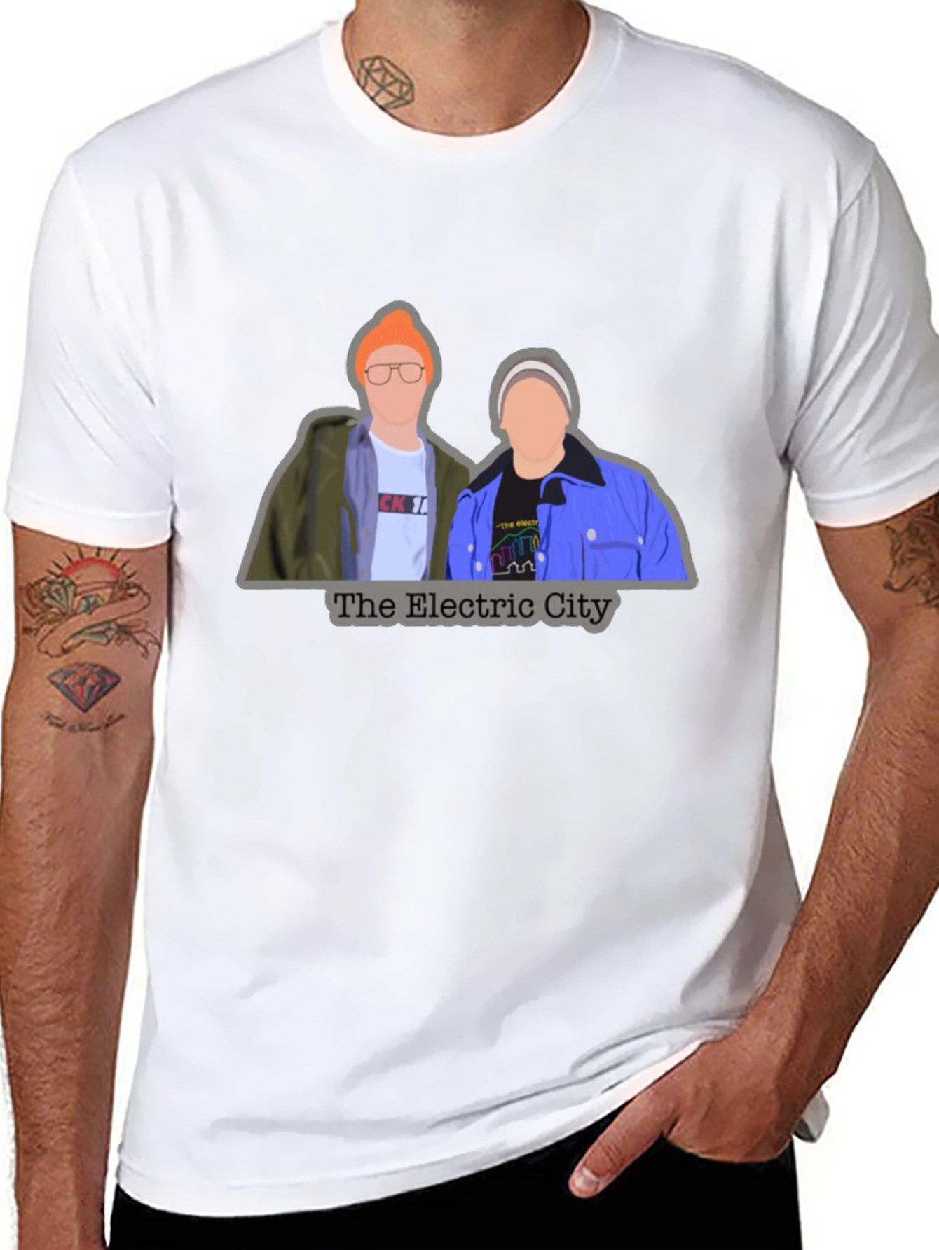 Camiseta The Electric City - Estilo Único