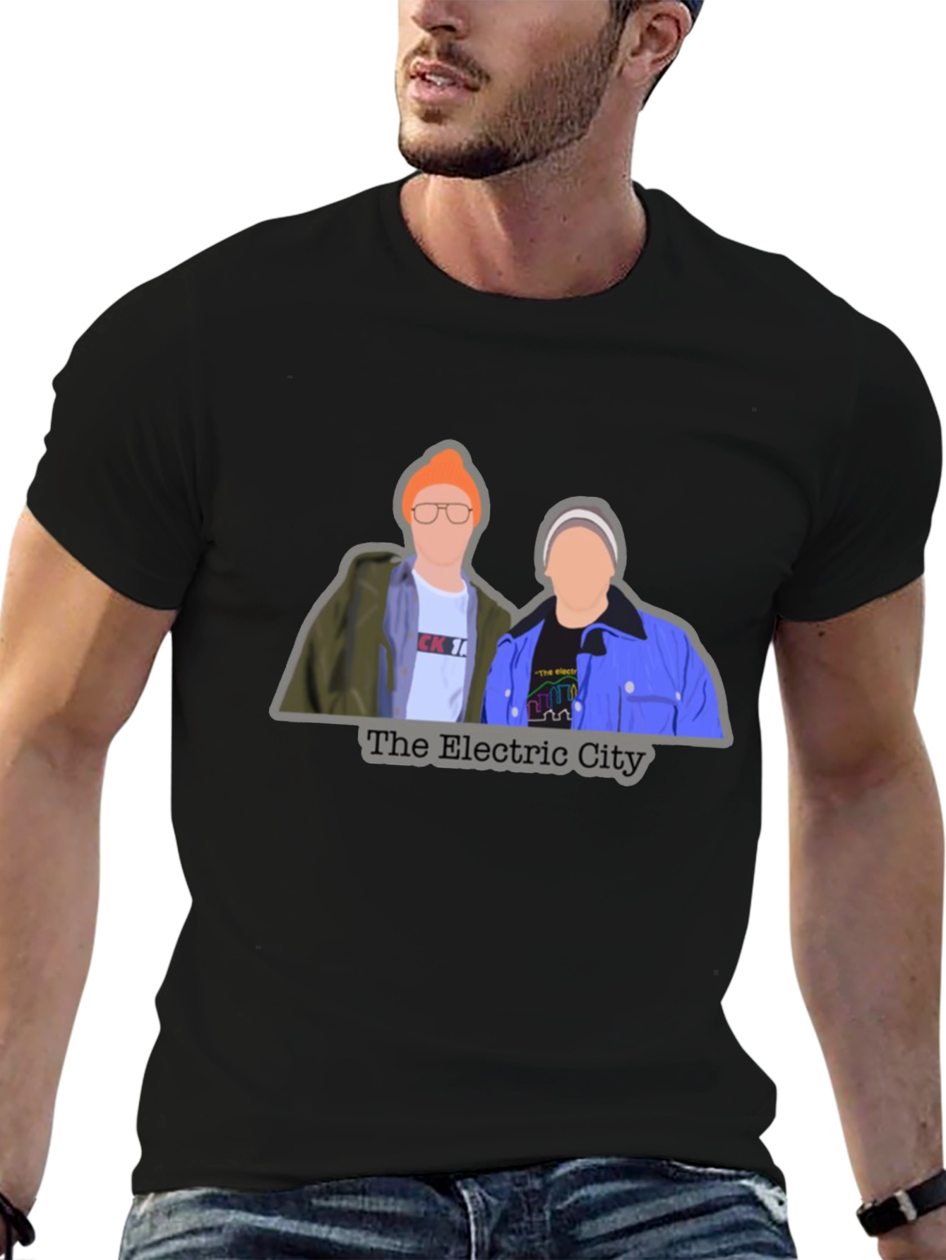 Camiseta The Electric City - Estilo Único