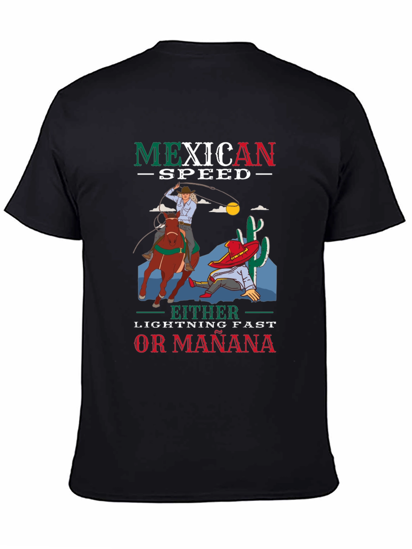 Camiseta Mexican Speed Divertida