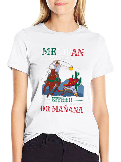 Camiseta Mexican Speed Divertida