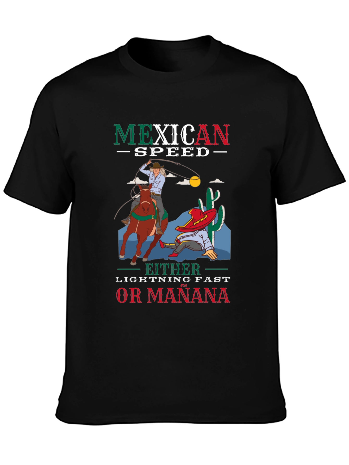 Camiseta Mexican Speed Divertida