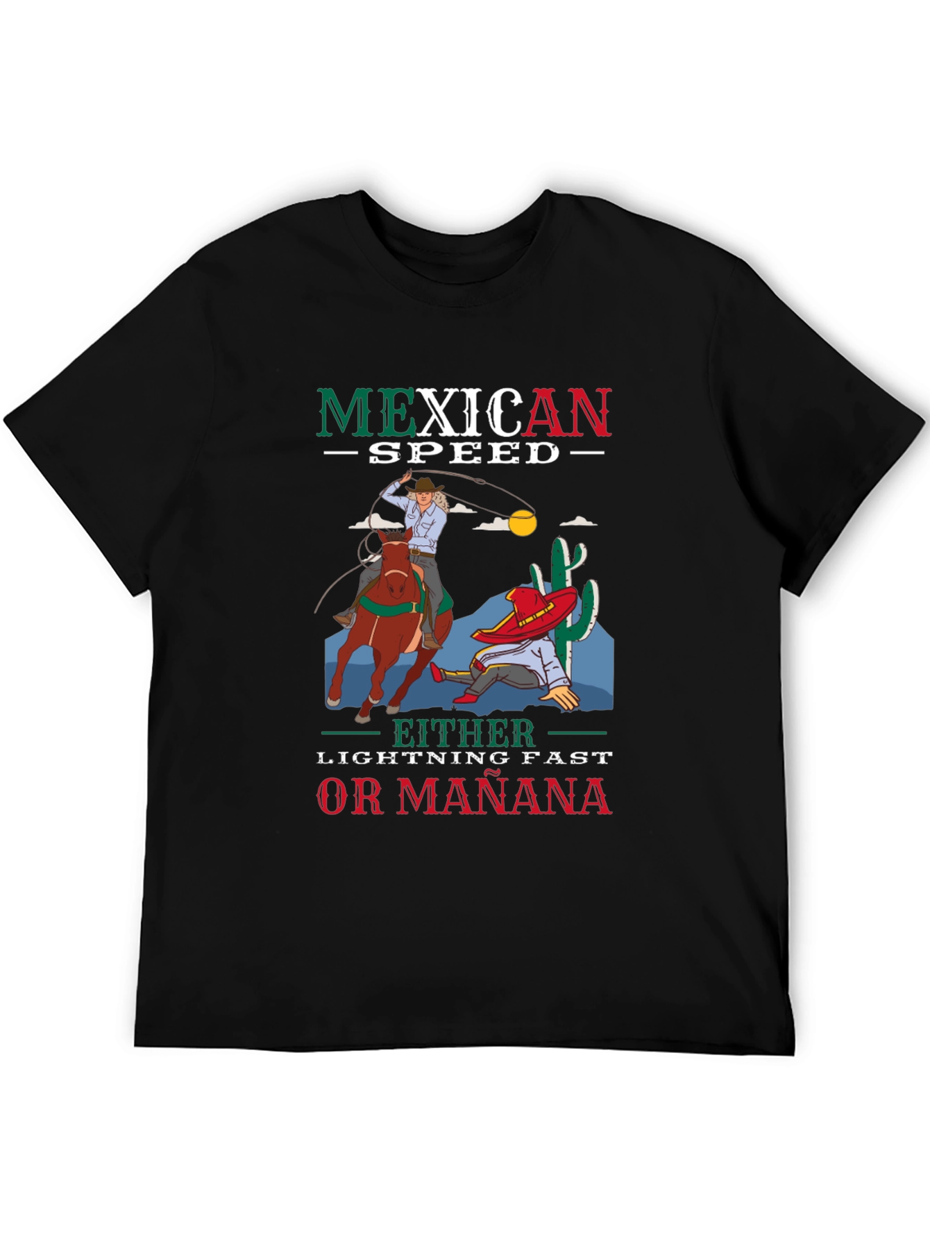 Camiseta Mexican Speed Divertida