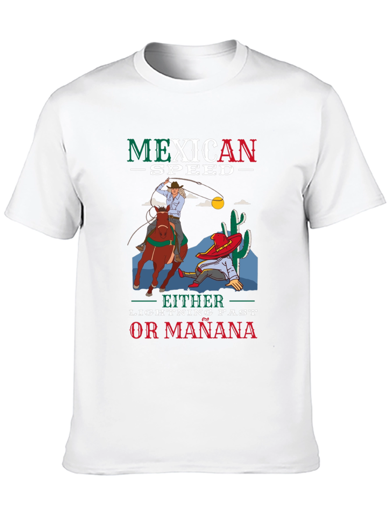 Camiseta Mexican Speed Divertida