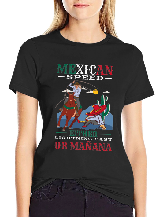 Camiseta Mexican Speed Divertida