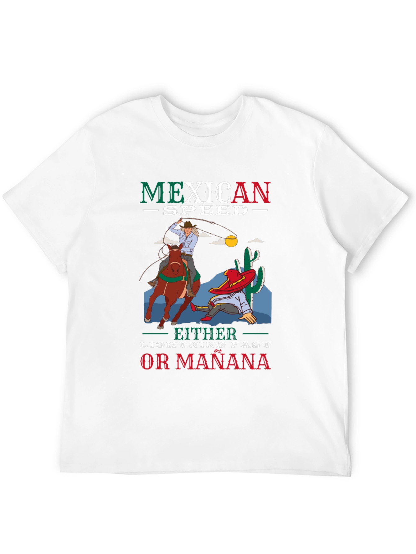 Camiseta Mexican Speed Divertida
