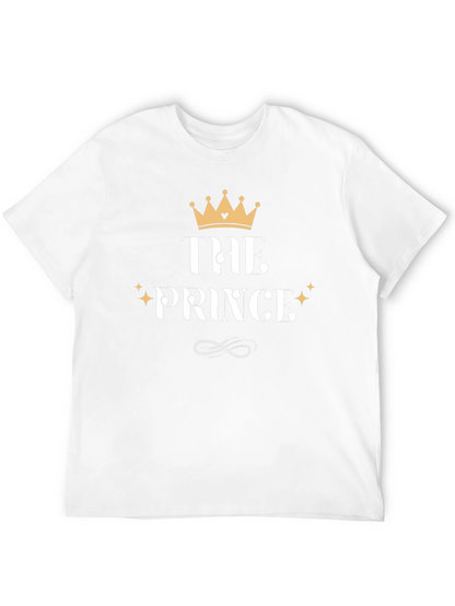 Camiseta Negra El Príncipe para Hombre