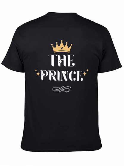 Camiseta Negra El Príncipe para Hombre