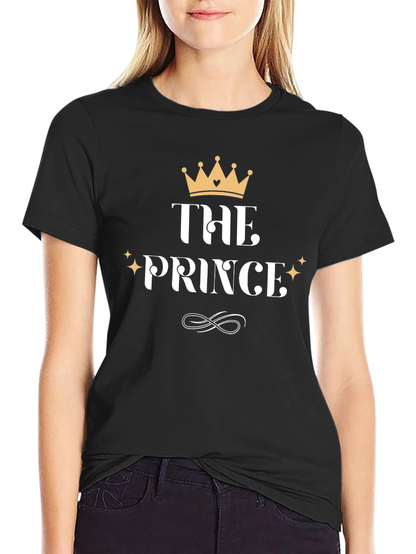 Camiseta Negra El Príncipe para Hombre