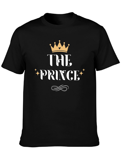 Camiseta Negra El Príncipe para Hombre