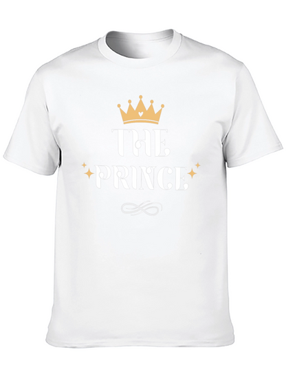 Camiseta Negra El Príncipe para Hombre