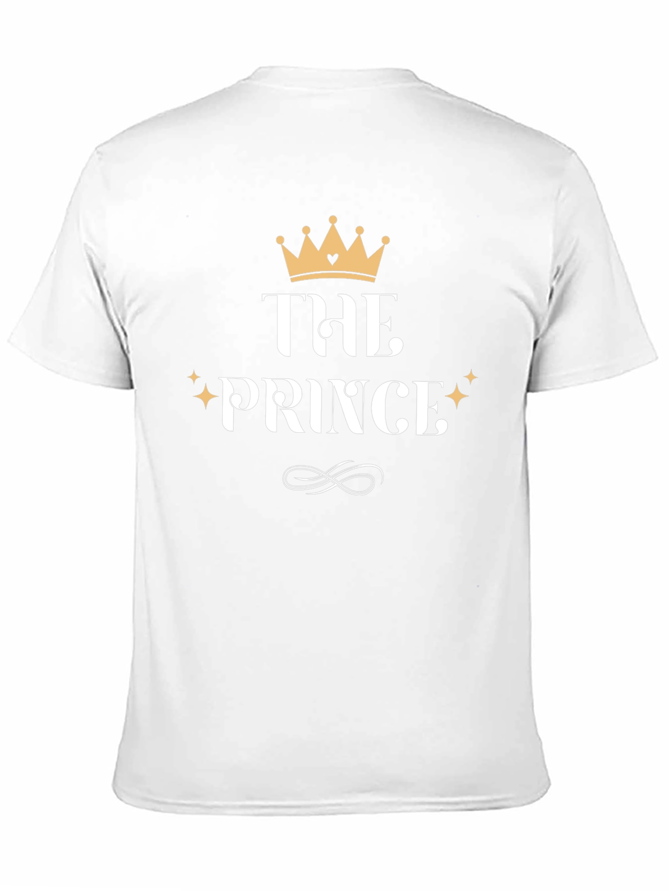 Camiseta Negra El Príncipe para Hombre