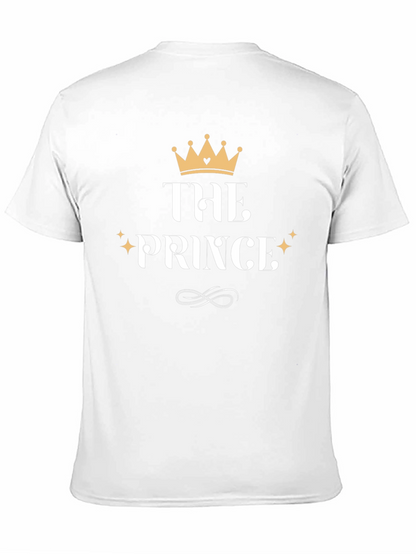 Camiseta Negra El Príncipe para Hombre