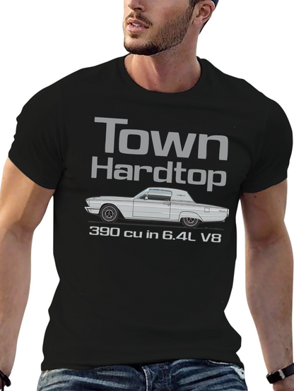 Camiseta Clásica Town Hardtop 390 cu in 6.4L V8