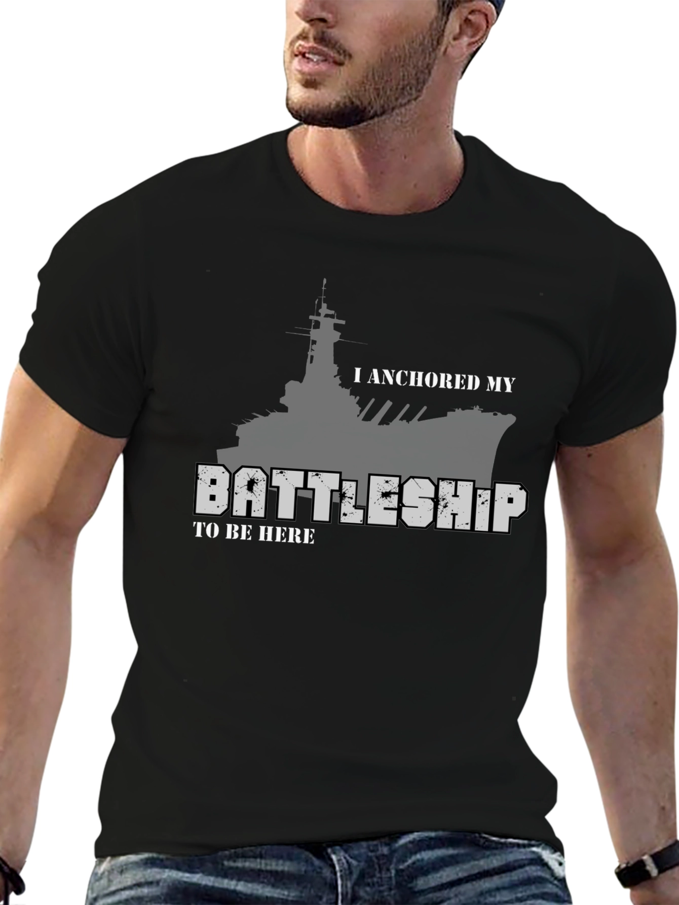 Camiseta Negra Battleship