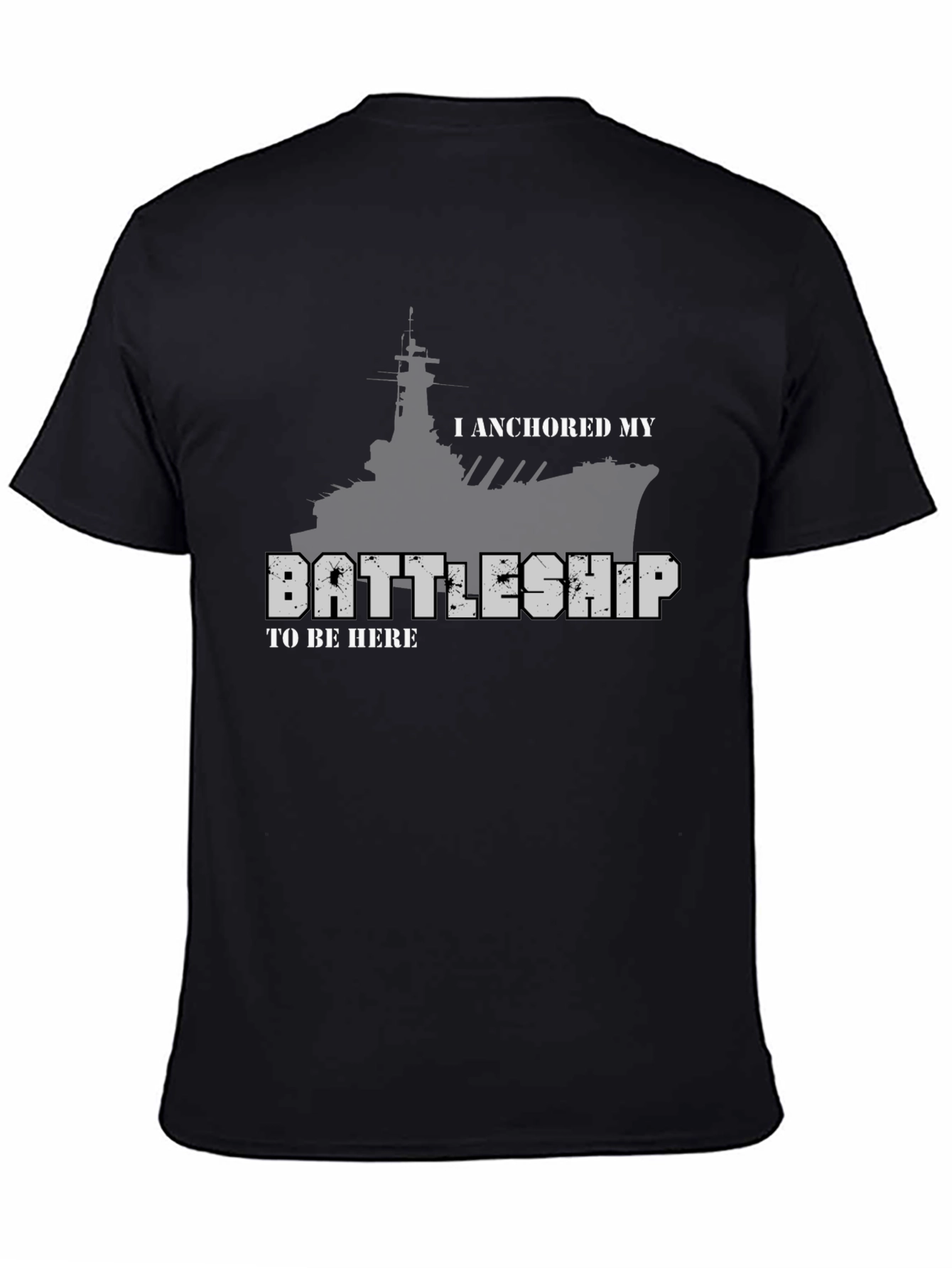 Camiseta Negra Battleship