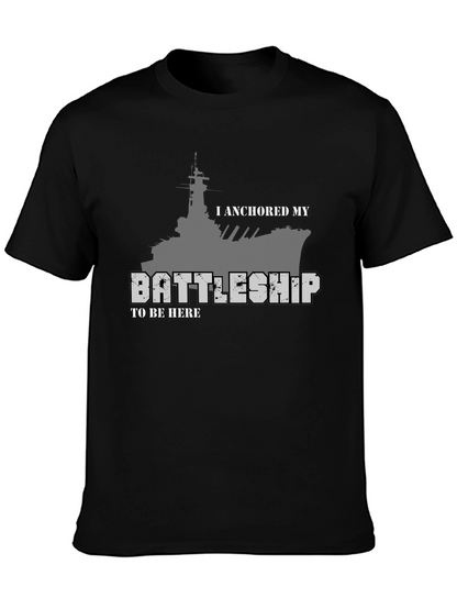 Camiseta Negra Battleship