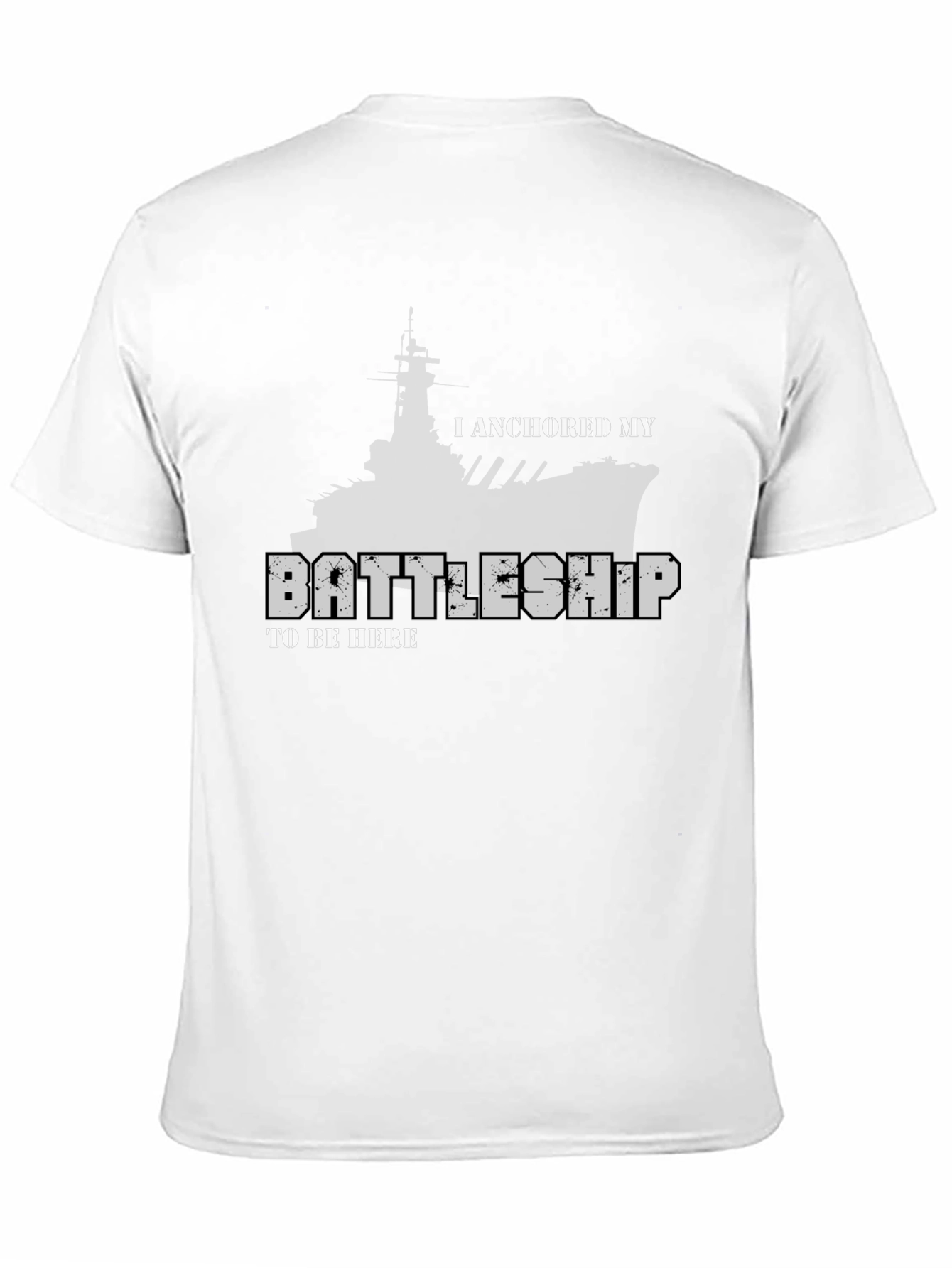 Camiseta Negra Battleship