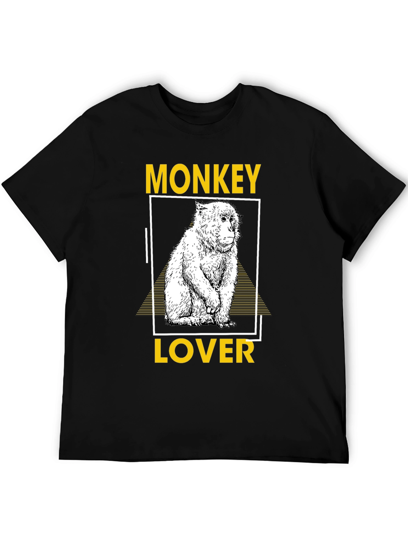 Camiseta Negra Monkey Lover