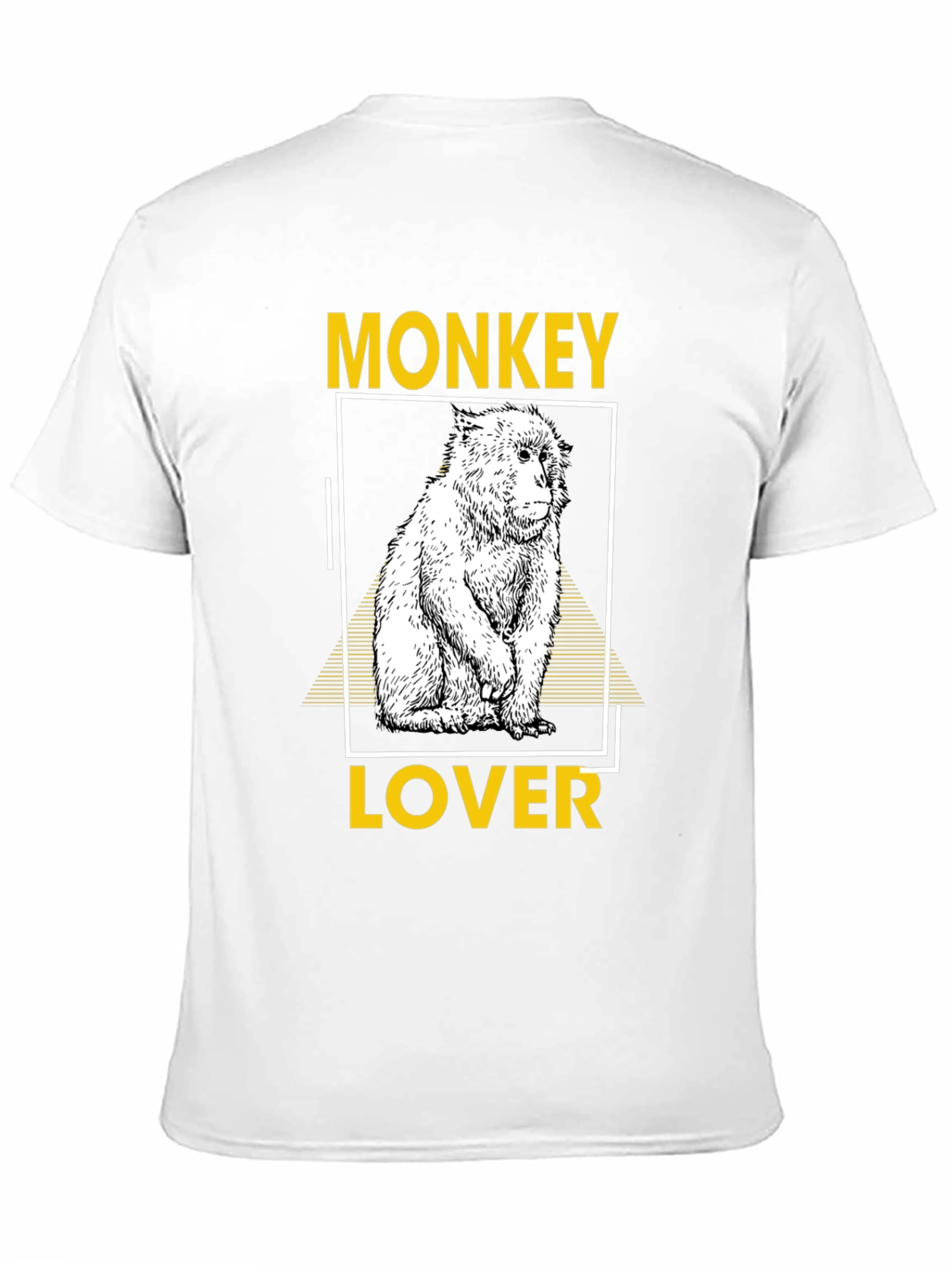 Camiseta Negra Monkey Lover