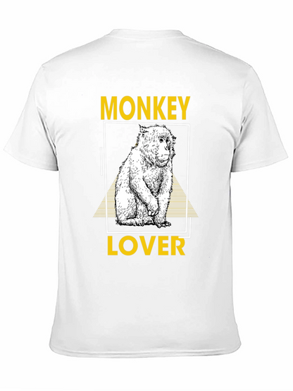 Camiseta Negra Monkey Lover