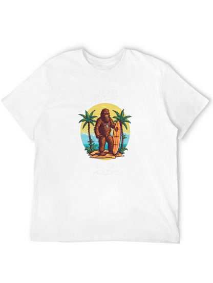 Camiseta Negra Vacaciones Playa